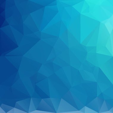 mavi çokgen mozaik arkaplan, yaratıcı tasarım şablonları