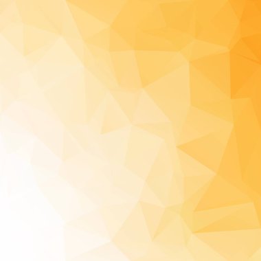 Turuncu poligonal mozaik arka plan yaratıcı tasarım şablonları