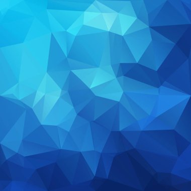 mavi çokgen mozaik arkaplan, yaratıcı tasarım şablonları