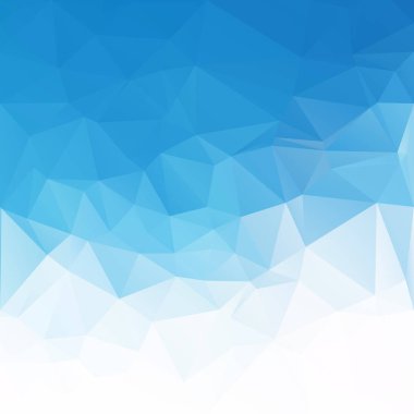 mavi çokgen mozaik arkaplan, yaratıcı tasarım şablonları