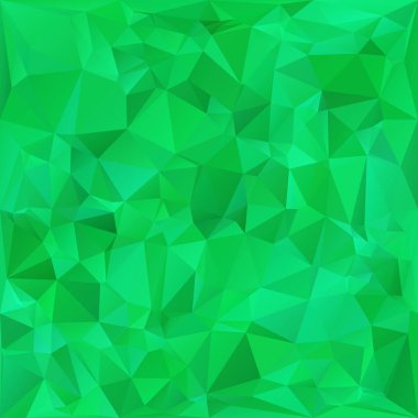 Yeşil Çokgen Mozaik Arkaplan, Yaratıcı Tasarım Şablonları
