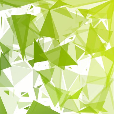 Yeşil Break mozaik arka plan, yaratıcı tasarım şablonları