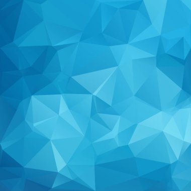 mavi çokgen mozaik arkaplan, yaratıcı tasarım şablonları