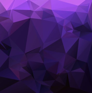 Mor Çokgen Mozaik Arkaplan, Yaratıcı Tasarım Şablonları