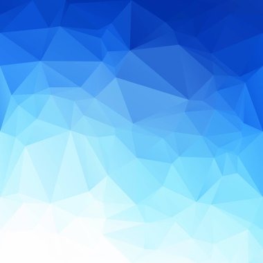 mavi çokgen mozaik arkaplan, yaratıcı tasarım şablonları