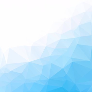 mavi çokgen mozaik arkaplan, yaratıcı tasarım şablonları