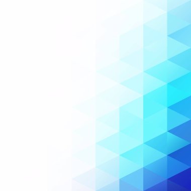 Mavi Izgara Mozaik Arkaplan, Yaratıcı Tasarım Şablonları