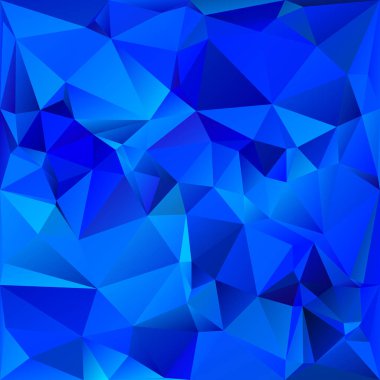 mavi çokgen mozaik arkaplan, yaratıcı tasarım şablonları