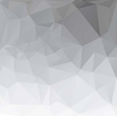 Gri Beyaz Çokgen Arkaplan, Yaratıcı Tasarım Şablonları