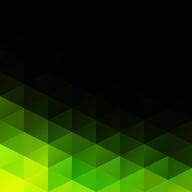 Yeşil Izgara Mozaik Arkaplan, Yaratıcı Tasarım Şablonları