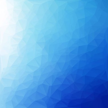 mavi çokgen mozaik arkaplan, yaratıcı tasarım şablonları