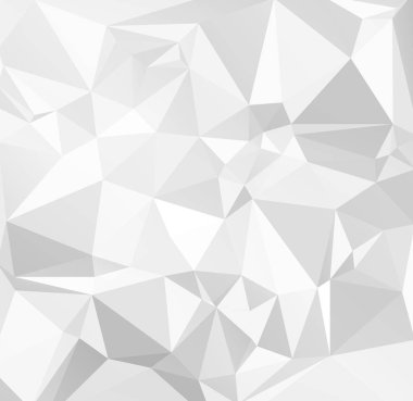Gri Beyaz Çokgen Arkaplan, Yaratıcı Tasarım Şablonları