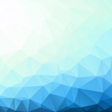 mavi çokgen mozaik arkaplan, yaratıcı tasarım şablonları