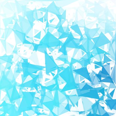 Mavi mola mozaik arka plan, yaratıcı tasarım şablonları