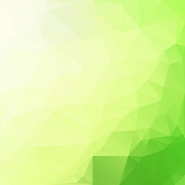 Yeşil Çokgen Mozaik Arkaplan, Yaratıcı Tasarım Şablonları