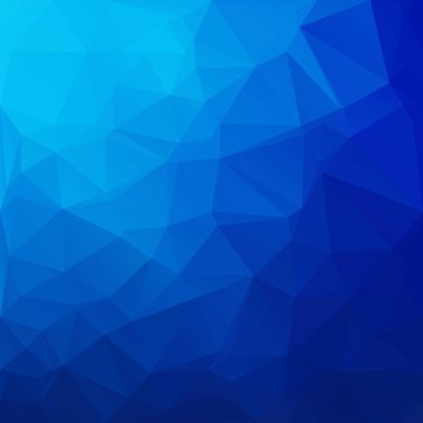 mavi çokgen mozaik arkaplan, yaratıcı tasarım şablonları