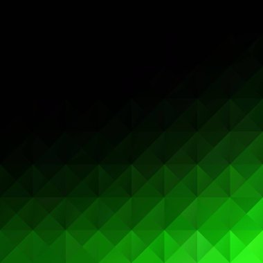 Yeşil Izgara Mozaik Arkaplan, Yaratıcı Tasarım Şablonları