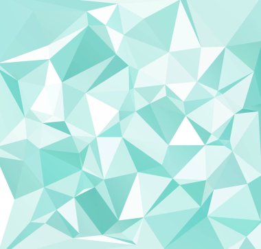 Yeşil Çokgen Mozaik Arkaplan, Yaratıcı Tasarım Şablonları