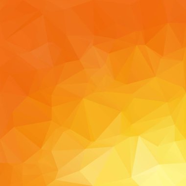 Turuncu poligonal mozaik arka plan yaratıcı tasarım şablonları