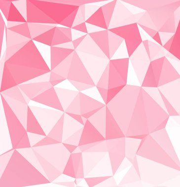Pembe Çokgen Mozaik Arkaplan, Yaratıcı Tasarım Şablonları