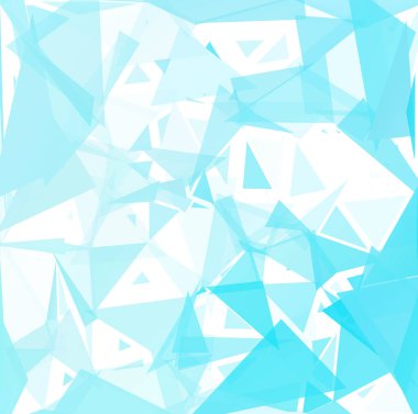 Mavi mola mozaik arka plan, yaratıcı tasarım şablonları