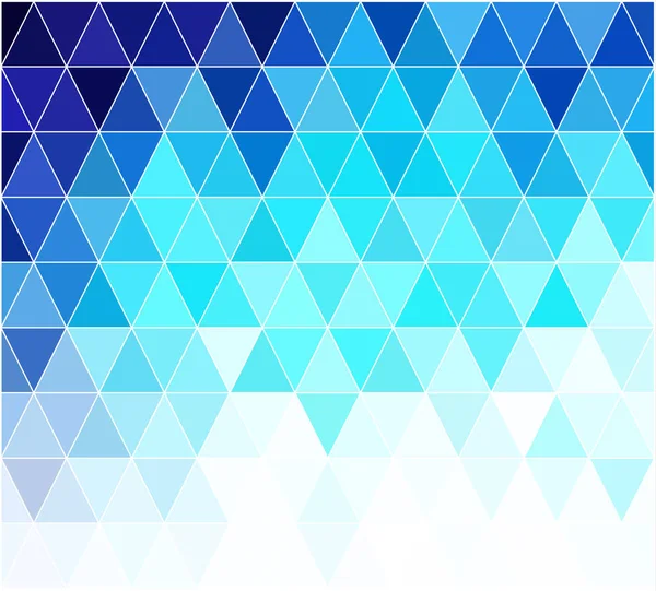 Blauer Grid Mosaik Hintergrund Kreative Design Vorlagen — Stockvektor