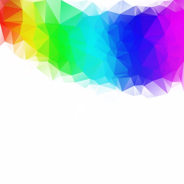 Colorful Polygonal Mosaic Background Creative Design Templates — Stock Vector