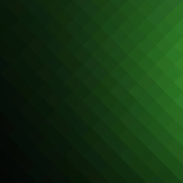 Zielony Kwadrat Siatki Mozaika Tło Kreatywne Projektowanie Szablonów — Wektor stockowy