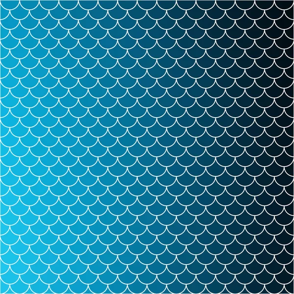 Muster Blauer Dachziegel Kreative Designvorlagen — Stockvektor