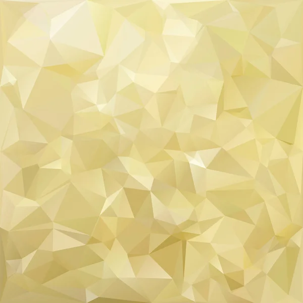 Fond Mosaïque Polygonale Jaune Modèles Conception Créative — Image vectorielle