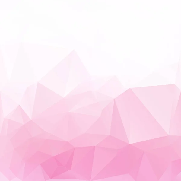 Fondo Mosaico Poligonal Rosa Plantillas Diseño Creativo — Vector de stock