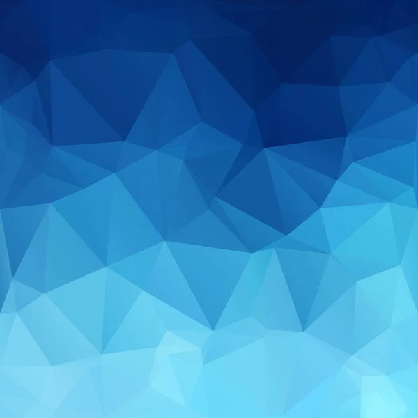 蓝色多边形马赛克背景 创意设计模板 — 图库矢量图片