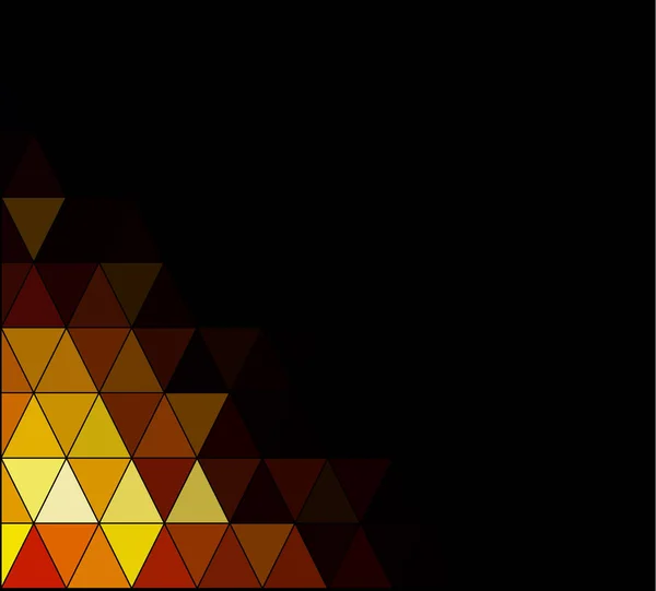 黄色方形网格马赛克背景 创意设计模板 — 图库矢量图片