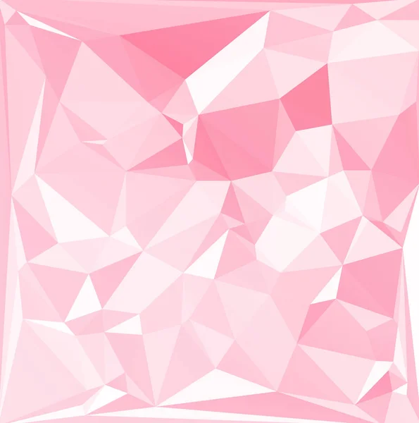 Fondo Mosaico Poligonal Rosa Plantillas Diseño Creativo — Vector de stock