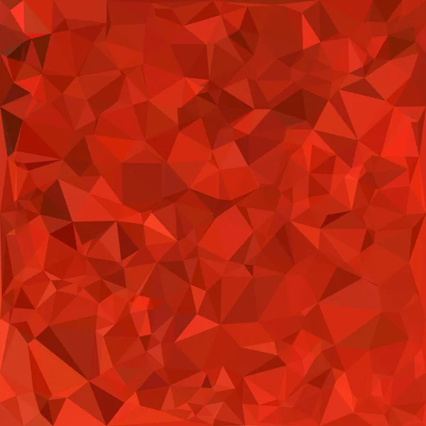 Fond Mosaïque Polygonale Rouge Modèles Conception Créative — Image vectorielle