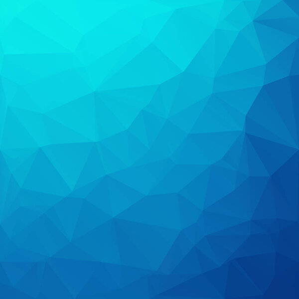 синий многоугольный фон мозаики, шаблоны креативного дизайна