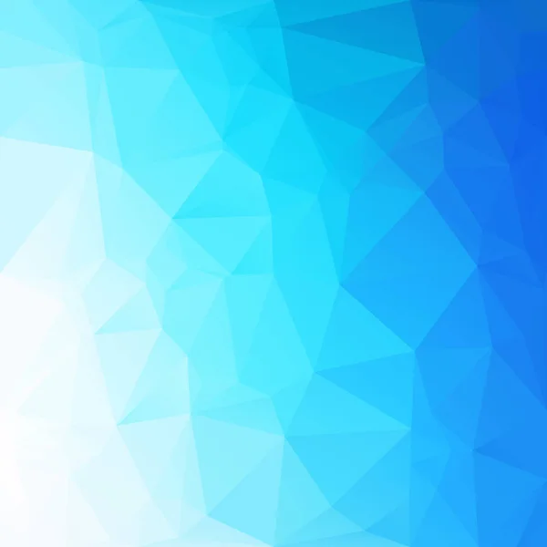 Μπλε Πολυγωνικό Ψηφιδωτό Φόντο Πρότυπα Δημιουργικού Σχεδιασμού — Διανυσματικό Αρχείο