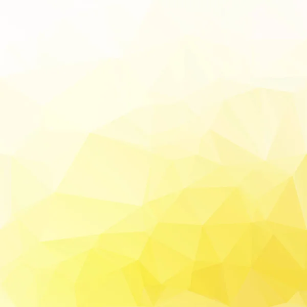 Fundo Mosaico Poligonal Amarelo Modelos Design Criativo —  Vetores de Stock
