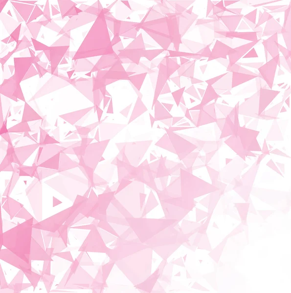 Pink Break Mosaic Background Creative Design Templates — Stock Vector