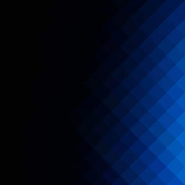 Modrá Čtvercová Mřížka Mosaic Pozadí Kreativní Design Šablony — Stockový vektor