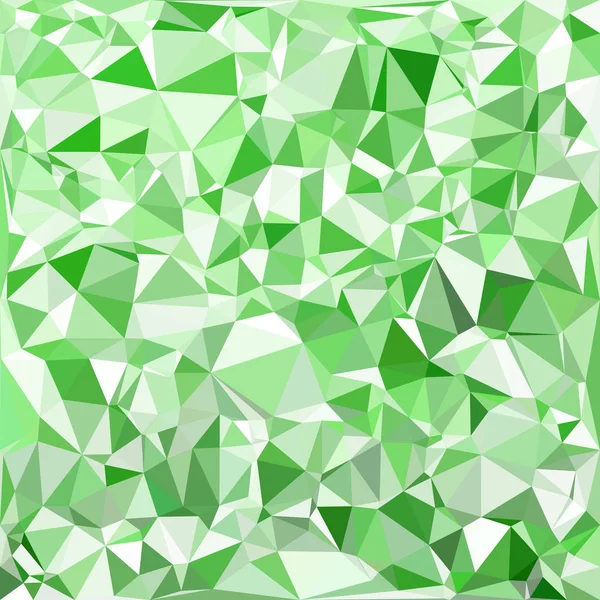 Grüner Polygonaler Mosaik Hintergrund Kreative Design Vorlagen — Stockvektor