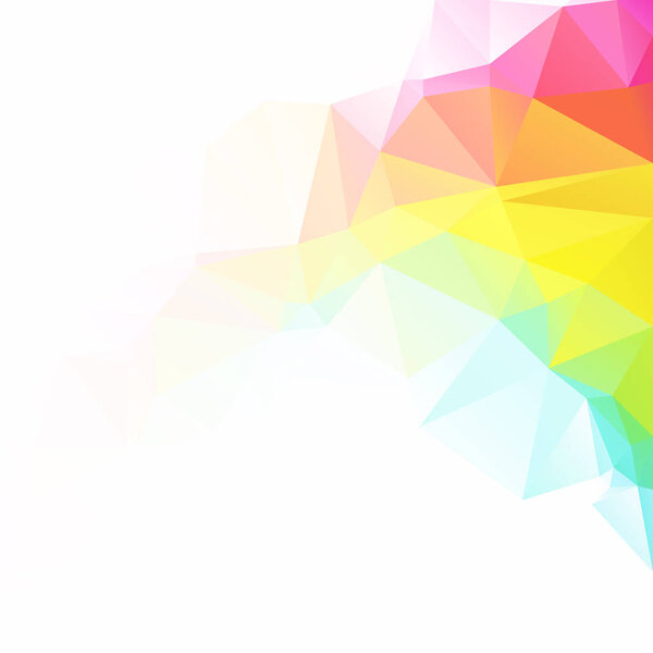 Colorful Polygonal Mosaic Background, Creative Design Templates