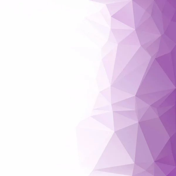 Fundo Mosaico Poligonal Roxo Modelos Design Criativo — Vetor de Stock