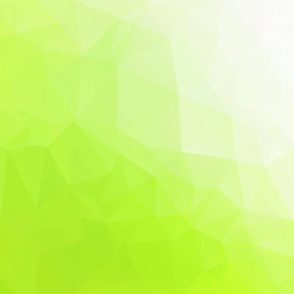 Зеленый Многоугольный Фон Мозаики Шаблоны Креативного Дизайна — стоковый вектор