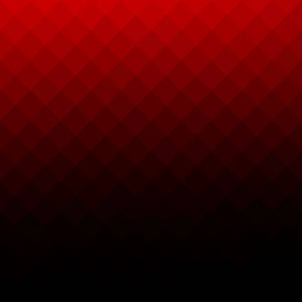Czerwony Kwadrat Siatki Mozaika Tło Kreatywne Projektowanie Szablonów — Wektor stockowy