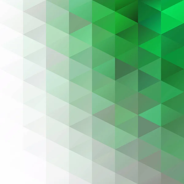 Grüner Grid Mosaik Hintergrund Kreative Design Vorlagen — Stockvektor