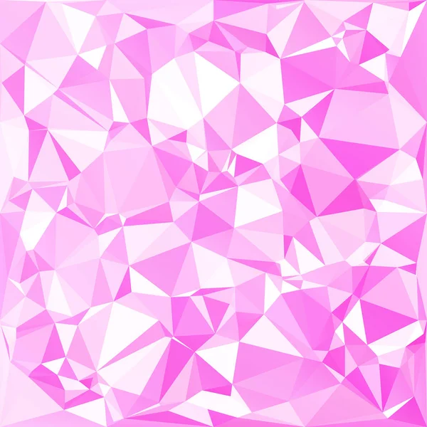 Fondo Mosaico Poligonal Rosa Plantillas Diseño Creativo — Archivo Imágenes Vectoriales