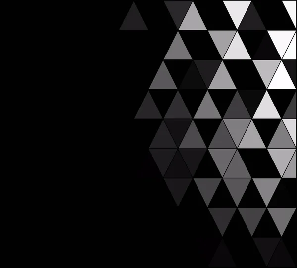Μαύρο Τετράγωνο Πλέγμα Μωσαϊκά Φόντο Δημιουργικό Σχεδιασμό Προτύπων — Διανυσματικό Αρχείο