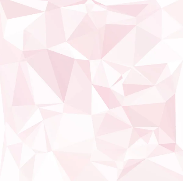 Pinker Polygonaler Mosaik Hintergrund Kreative Design Vorlagen — Stockvektor