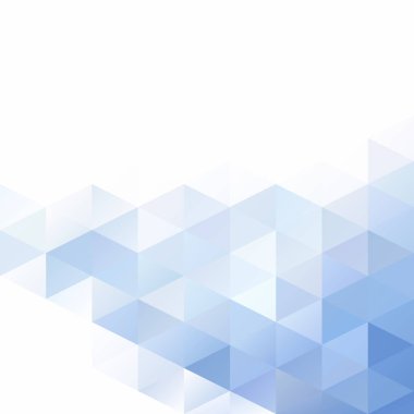 Mavi Izgara Mozaik Arkaplan, Yaratıcı Tasarım Şablonları